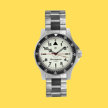 Load image into Gallery viewer, Vostok Komandirskie 18028A With Auto-Self Winding Full Lume Dial + Hands Stainless Steel Bracelet