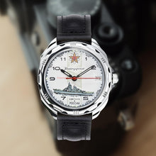 Load image into Gallery viewer, Vostok Komandirskie 211428 Navy Mechanical Watches