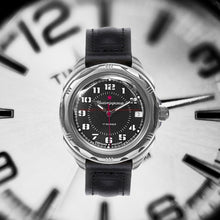 Load image into Gallery viewer, Vostok Komandirskie 216186 Black Mechanical Watches