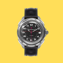 Load image into Gallery viewer, Vostok Komandirskie 216186 Black Mechanical Watches