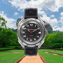 Load image into Gallery viewer, Vostok Komandirskie 216186 Black Mechanical Watches