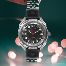 Load image into Gallery viewer, Vostok Komandirskie 216186 Black Mechanical Watches