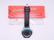 Load image into Gallery viewer, Vostok Komandirskie 431783 Mechanical Mod + Bezel Genuine Leather (Carbon Fiber) Strap Installation