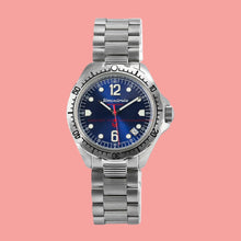 Load image into Gallery viewer, Vostok Komandirskie 480514 With Auto-Self Winding Mineral Glass Transparent Caseback Watches