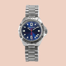 Load image into Gallery viewer, Vostok Komandirskie 480514 With Auto-Self Winding Mineral Glass Transparent Caseback Watches