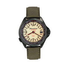 Load image into Gallery viewer, Vostok Komandirskie K-34 476965 With Auto-Self Winding Super Luminova - Full Lume Mineral Glass