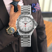 Load image into Gallery viewer, Vostok Komandirskie K-34 480768 With Auto-Self Winding Mineral Glass Transparent Caseback Super