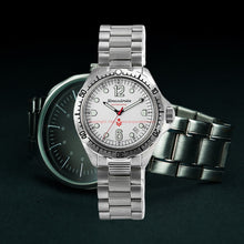 Load image into Gallery viewer, Vostok Komandirskie K-34 480768 With Auto-Self Winding Mineral Glass Transparent Caseback Super