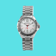 Load image into Gallery viewer, Vostok Komandirskie K-34 480768 With Auto-Self Winding Mineral Glass Transparent Caseback Super