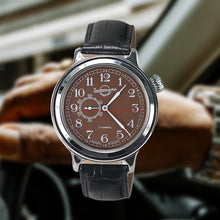 Load image into Gallery viewer, Vostok Retro 550934 With Auto-Self Winding Mineral Glass Transparent Caseback Watches