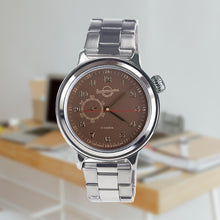 Load image into Gallery viewer, Vostok Retro 550996 With Auto-Self Winding Mineral Glass Transparent Caseback Watches
