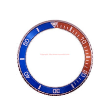 Load image into Gallery viewer, 41.6Mm Vostok Stainless Steel Bezel With Aluminum Insert And 12 Hour Mark Lume Dot
