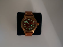 Load image into Gallery viewer, 417/450 - Vostok Retro 55830B Real Bronze ’Anniversary Series’ Collectible Sapphire Crystal
