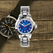 Load image into Gallery viewer, Vostok Amphibian Classic 120656 With Auto-Self Winding + Stainless Steel Bracelet Watches

