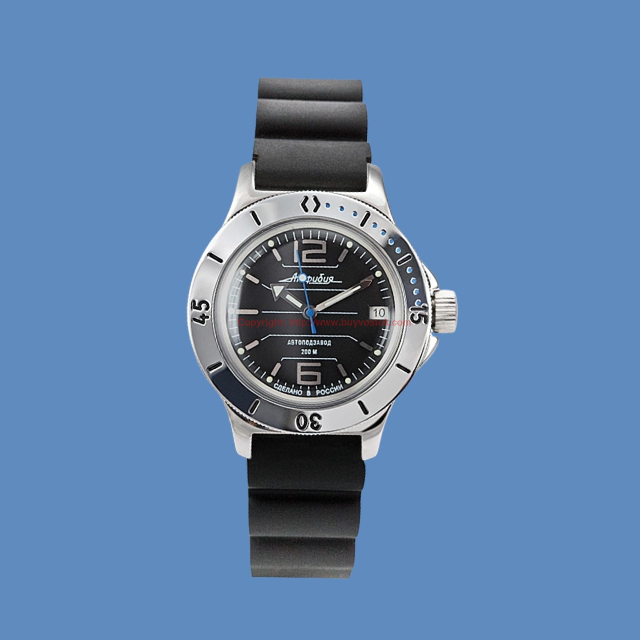 Vostok Amphibian Classic 120695 with Auto-Self Winding