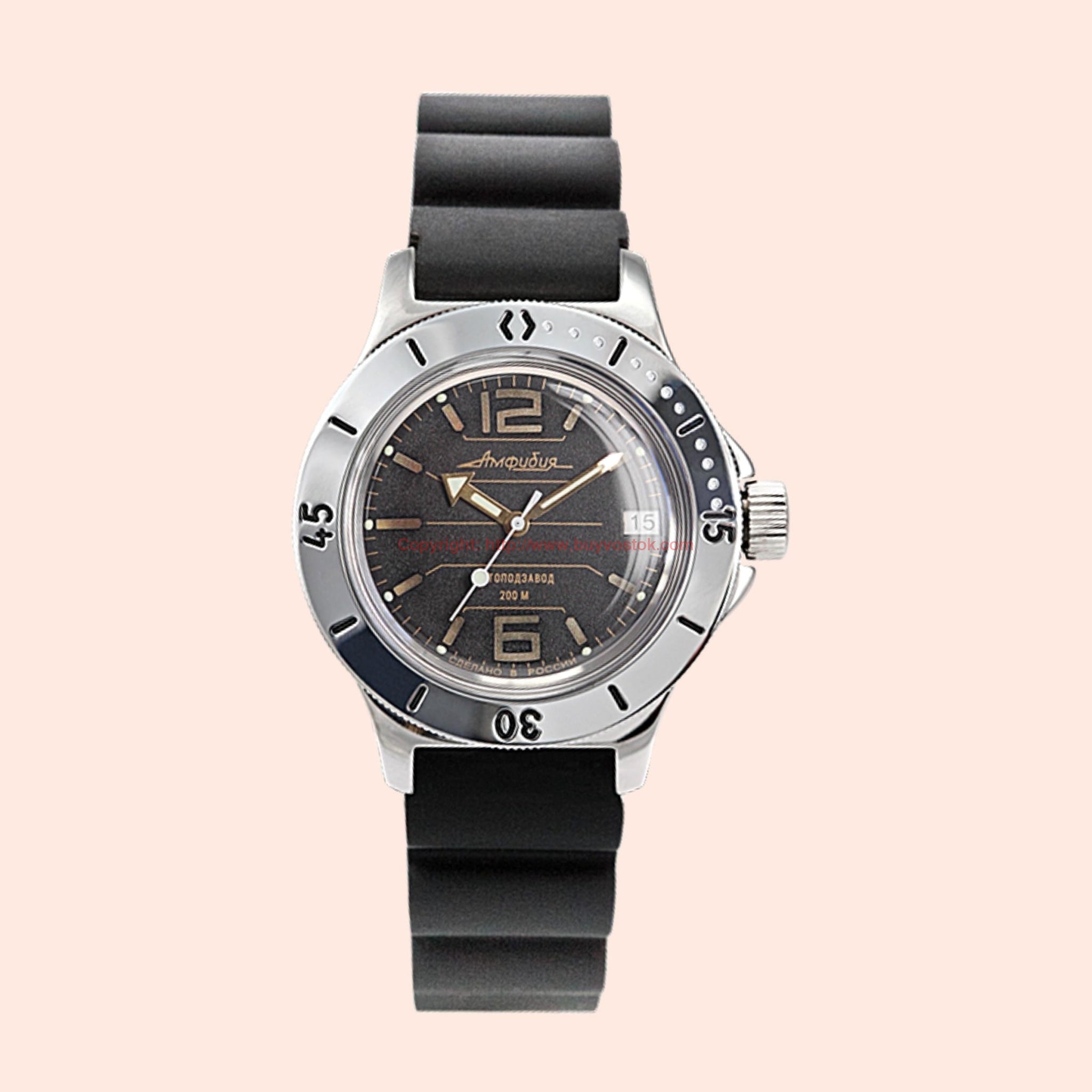 Vostok Amphibian Classic 120697 with Auto-Self Winding