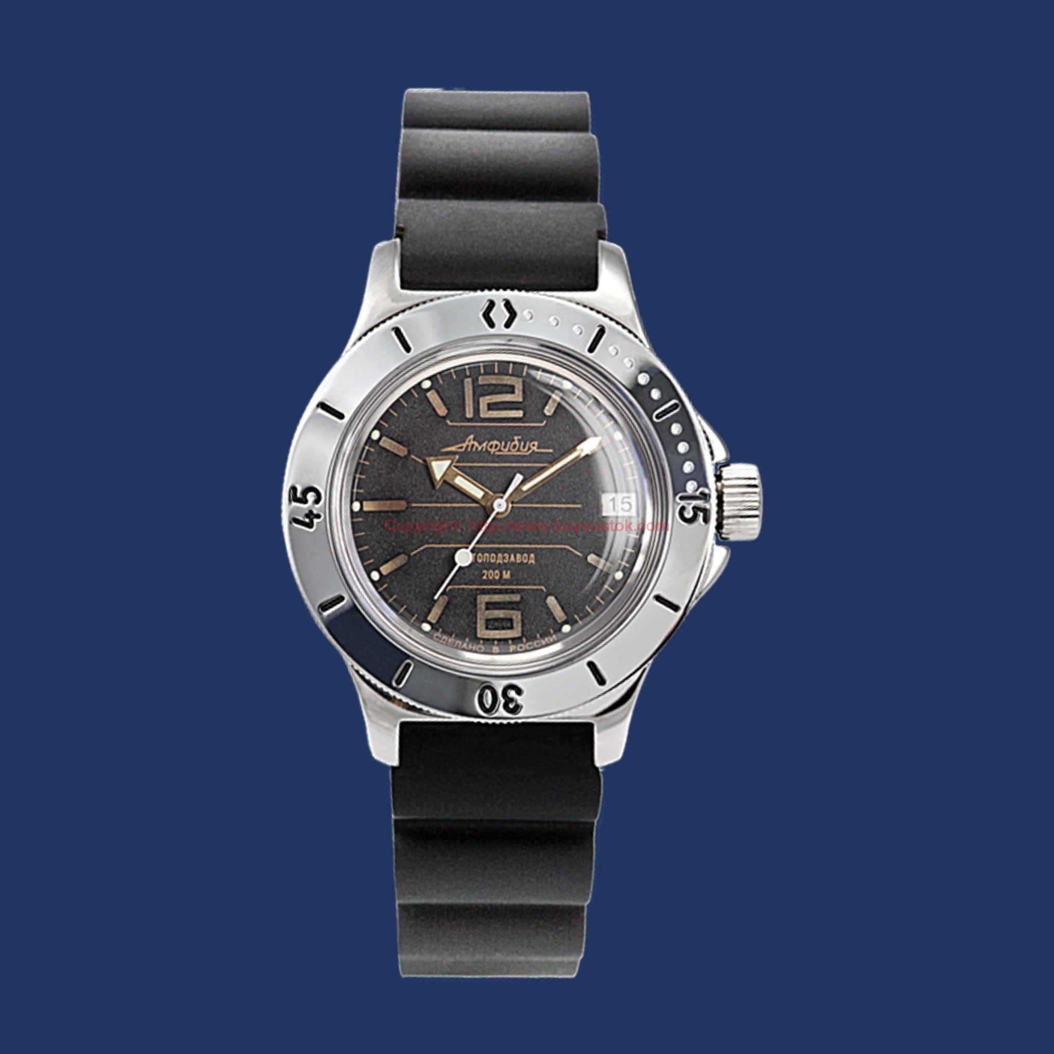 Vostok Amphibian Classic 120697 with Auto-Self Winding