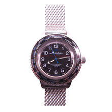 Load image into Gallery viewer, Vostok Amphibian Classic 120811 With Auto-Self Winding Mod + Bezel Mesh Stainless Steel Strap