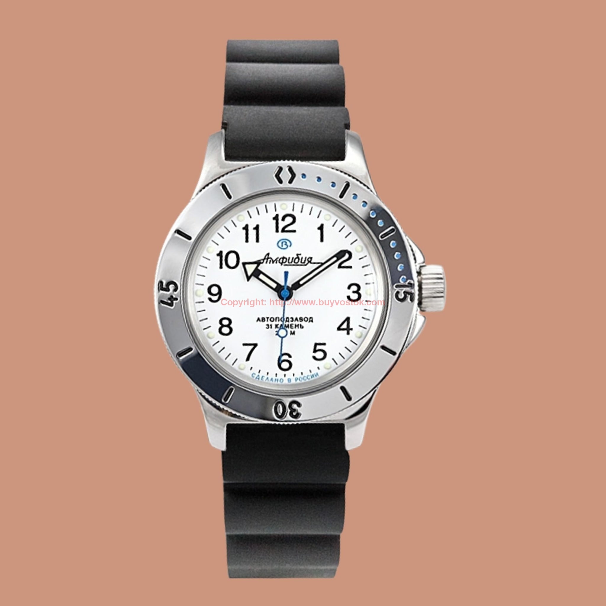 Vostok Amphibian Classic 120813 with Auto-Self Winding