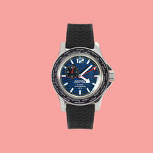 Load image into Gallery viewer, Vostok Amphibian Classic 13003B With Auto-Self Winding + Polyurethane Strap Watches
