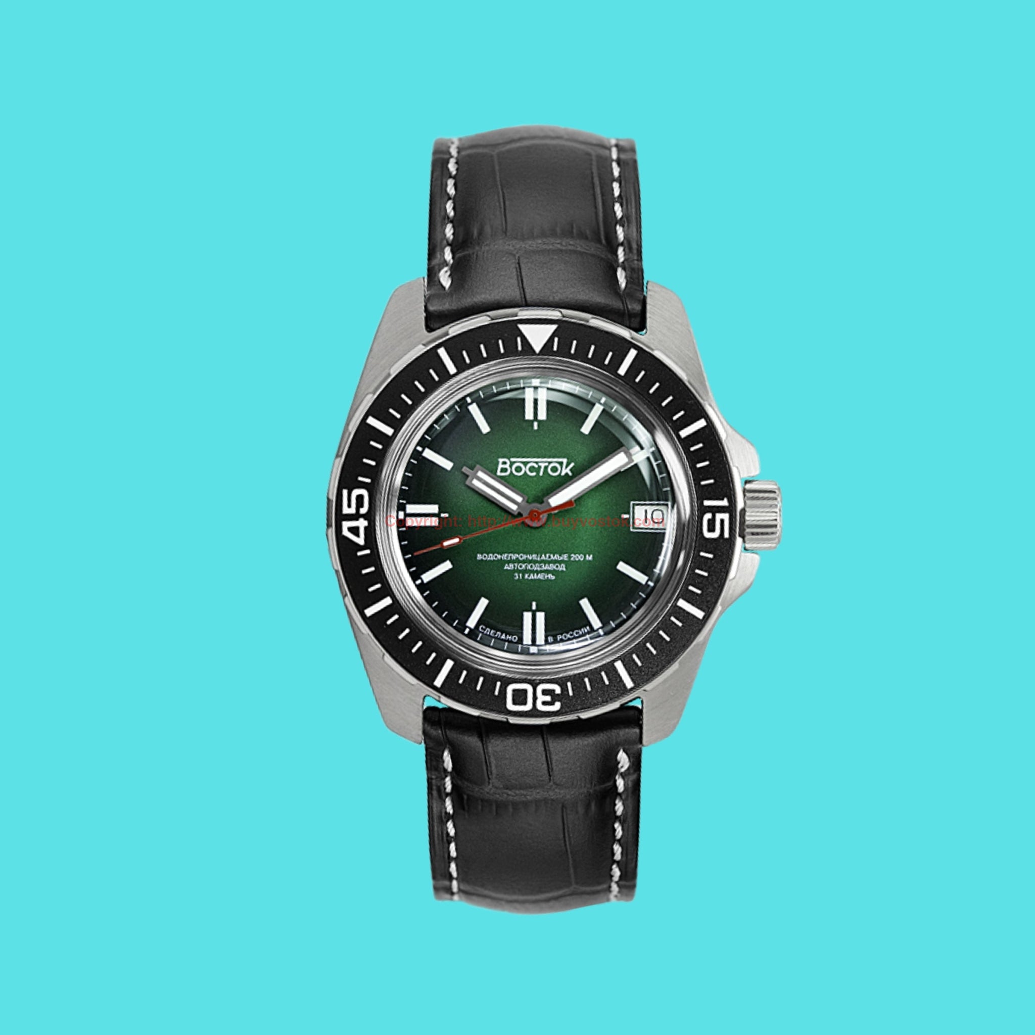 Vostok Amphibian Classic 14049B with Auto-Self Winding