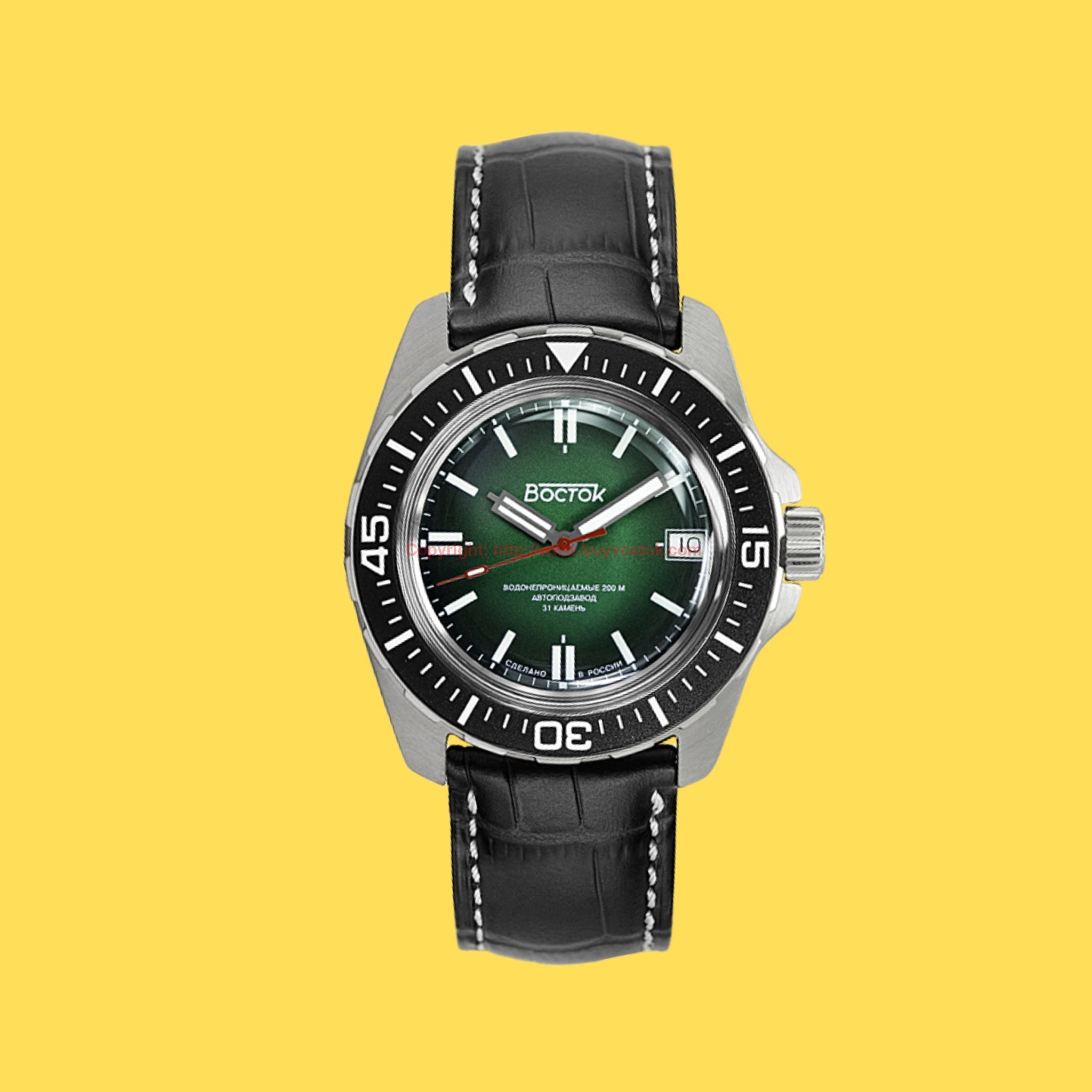 Vostok Amphibian Classic 14049B with Auto-Self Winding