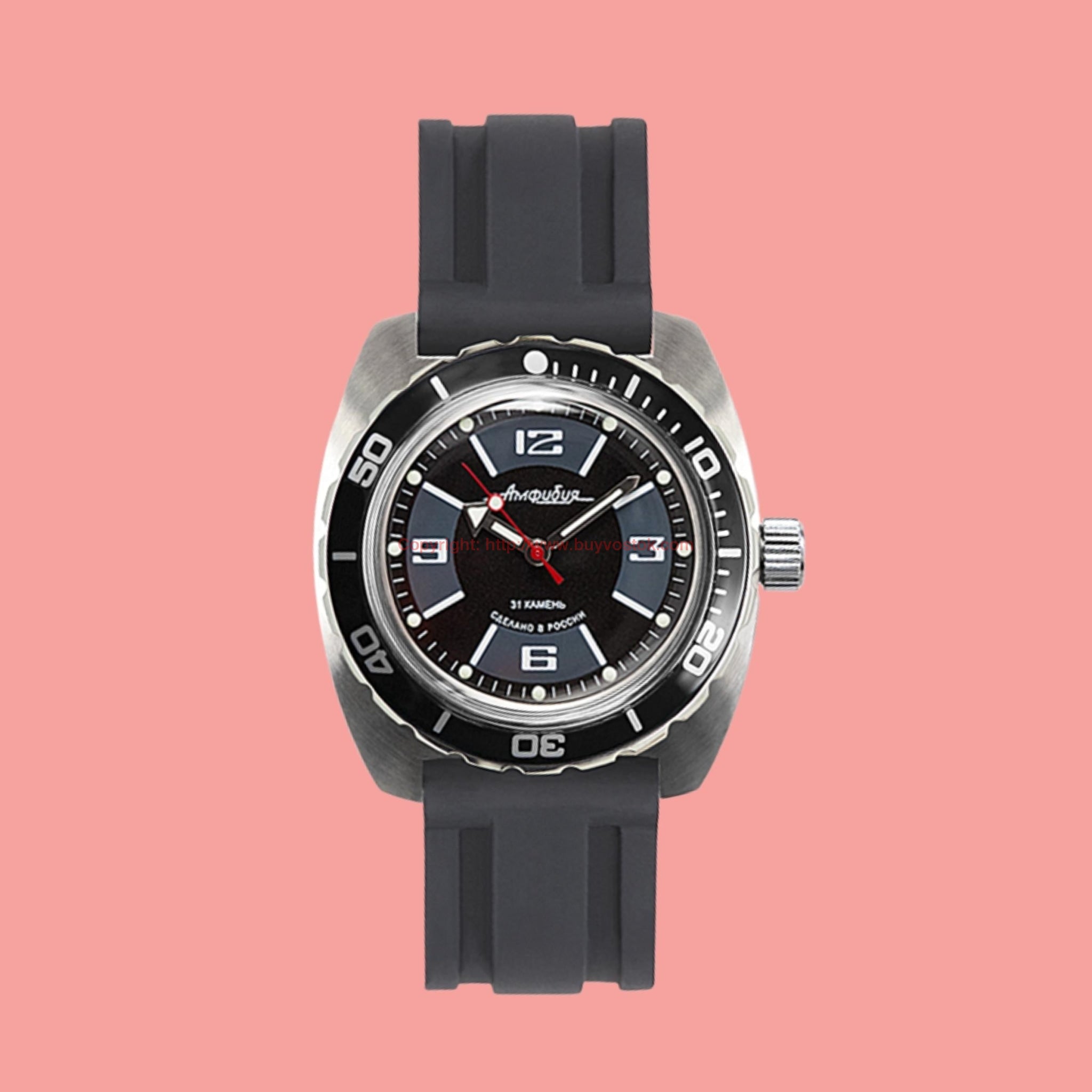 Vostok Amphibian Classic 170510 with Auto-Self Winding