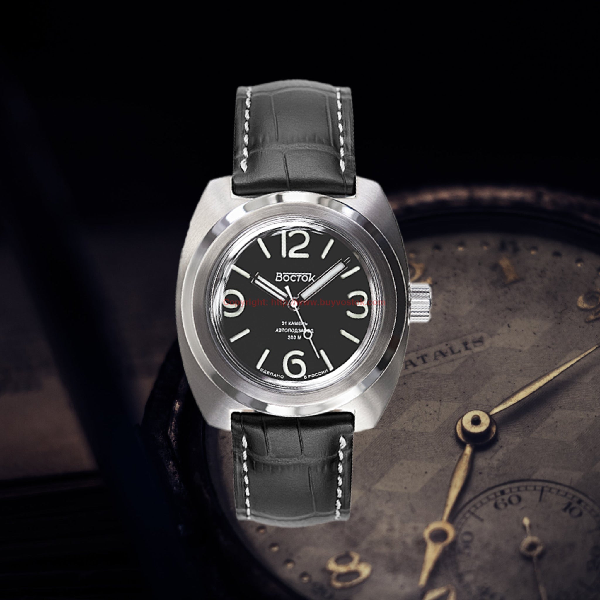 Vostok Amphibian Classic 170548 with Auto-Self Winding