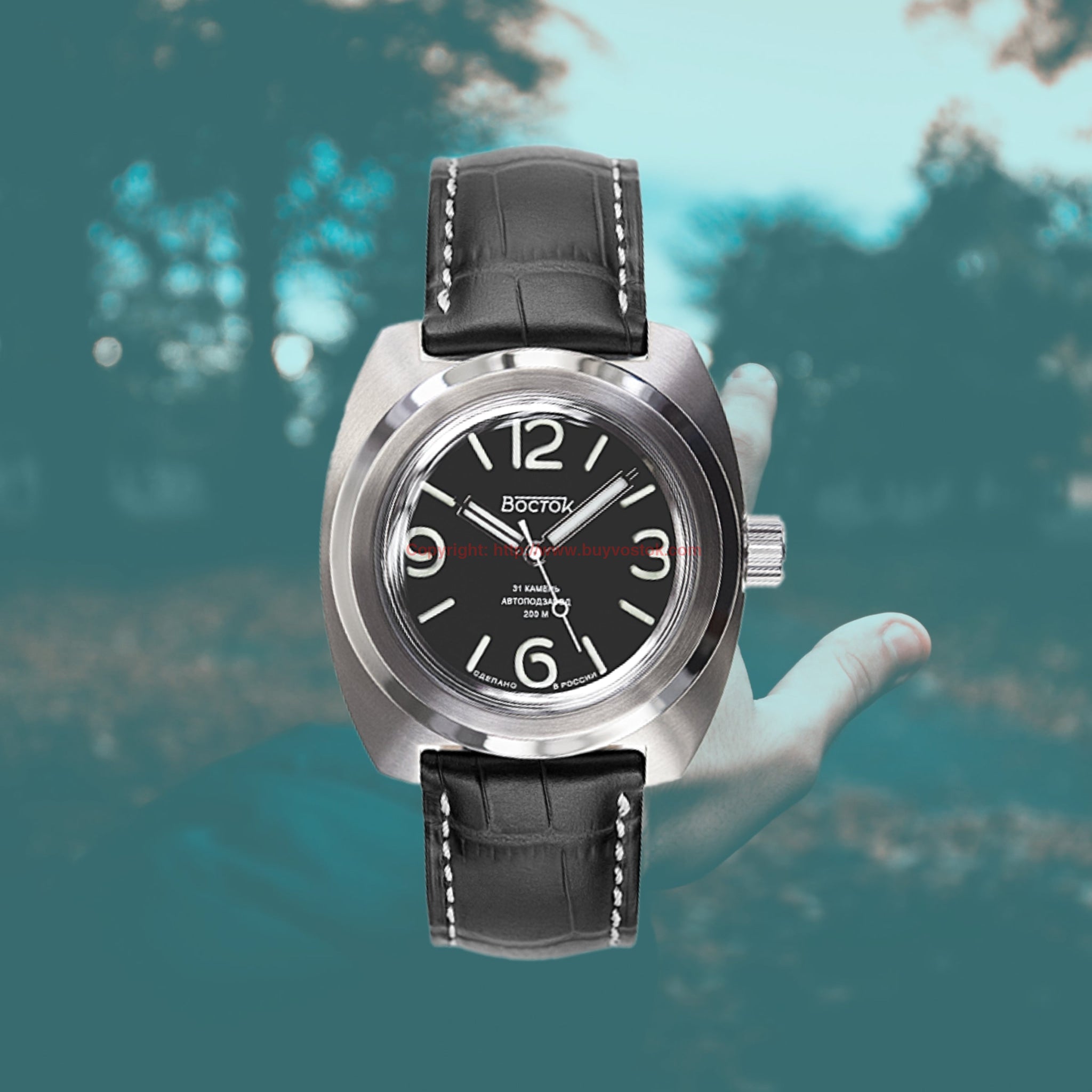 Vostok Amphibian Classic 170548 with Auto-Self Winding