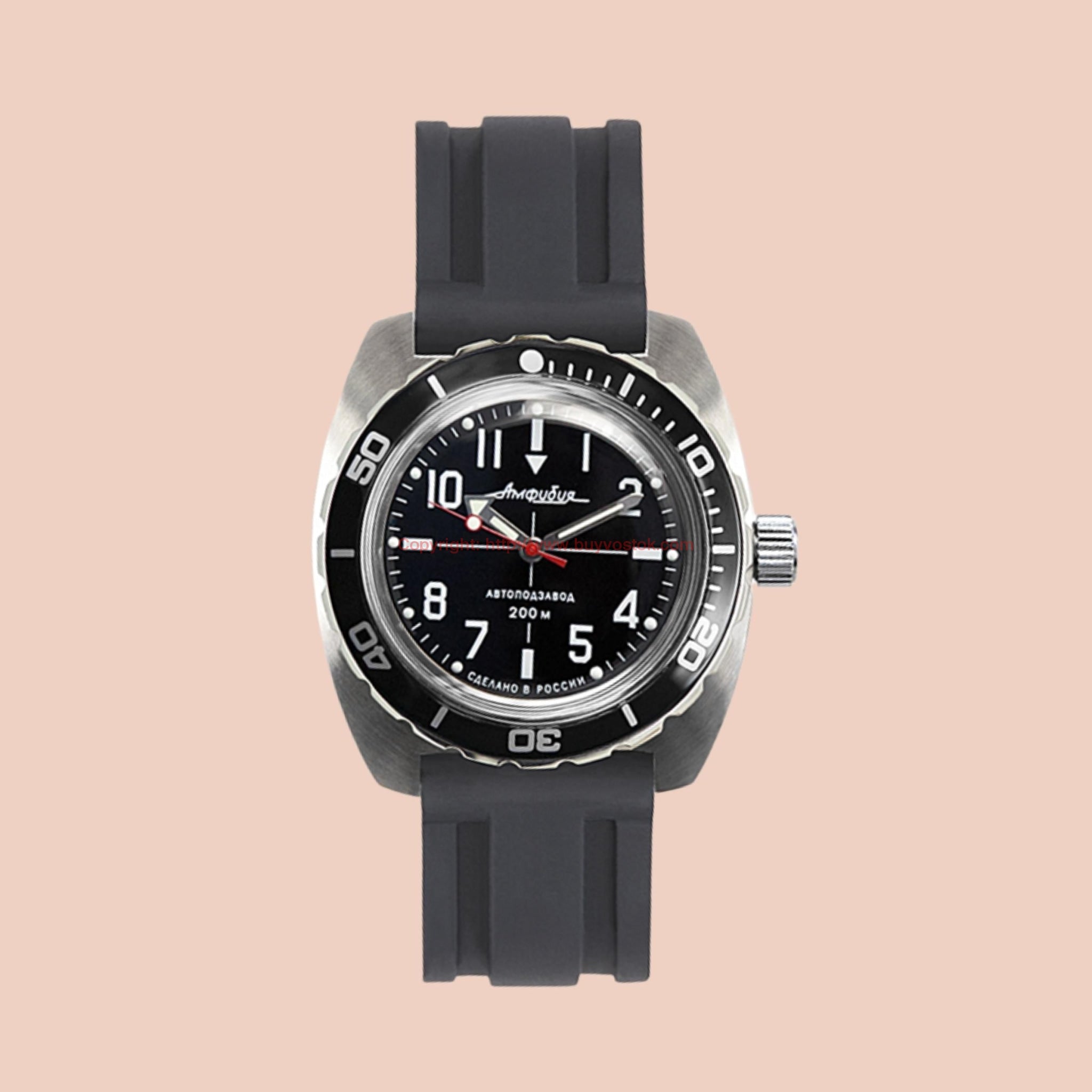 Vostok Amphibian Classic 170647 with Auto-Self Winding