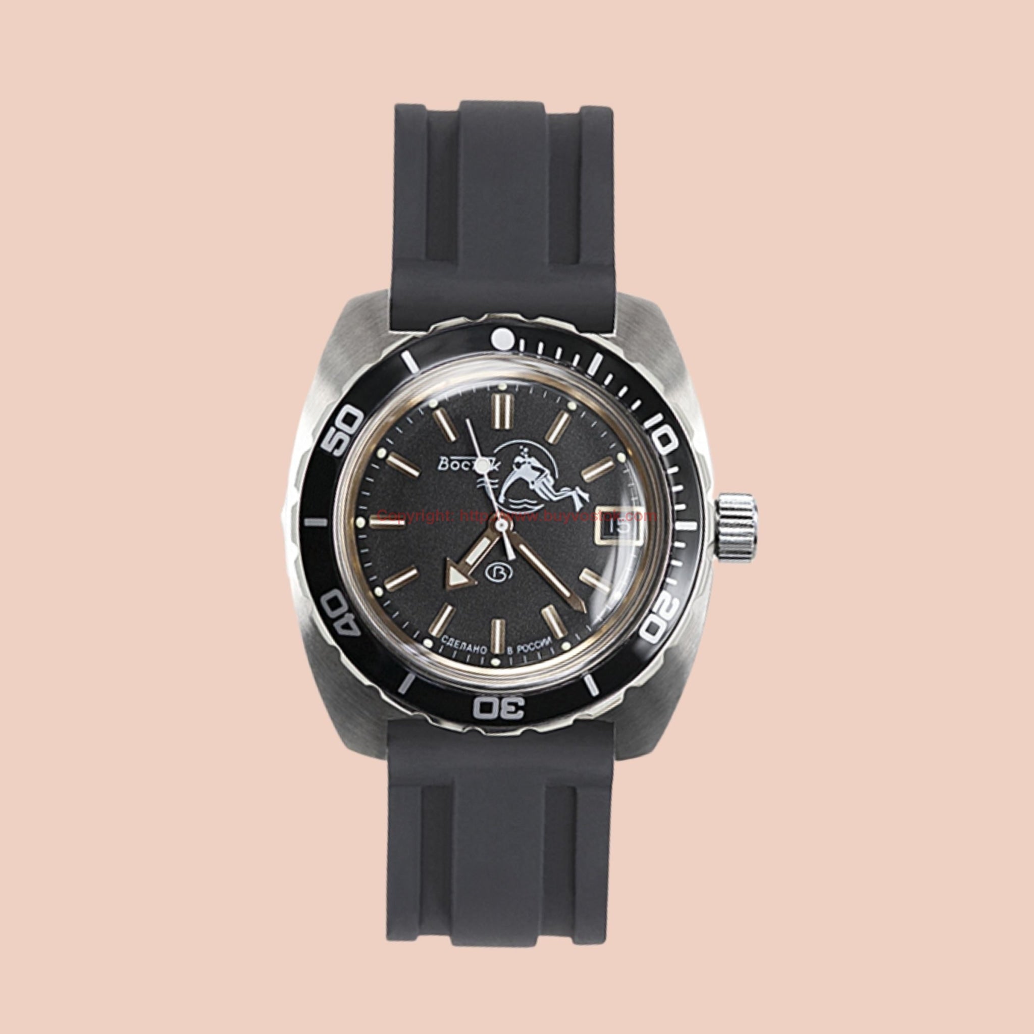 Vostok Amphibian Classic 170805 with Auto-Self Winding