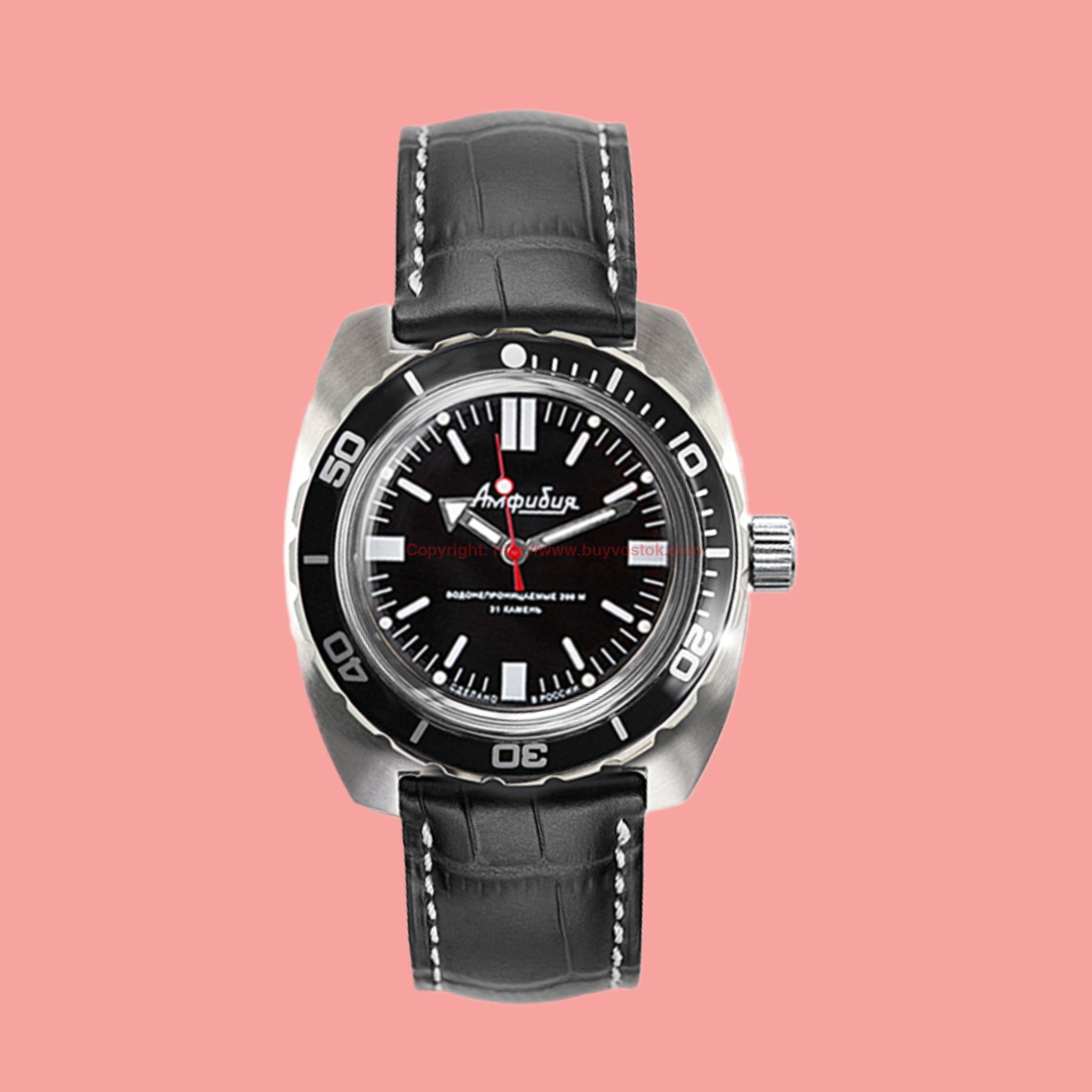 Vostok Amphibian Classic 170916 with Auto-Self Winding