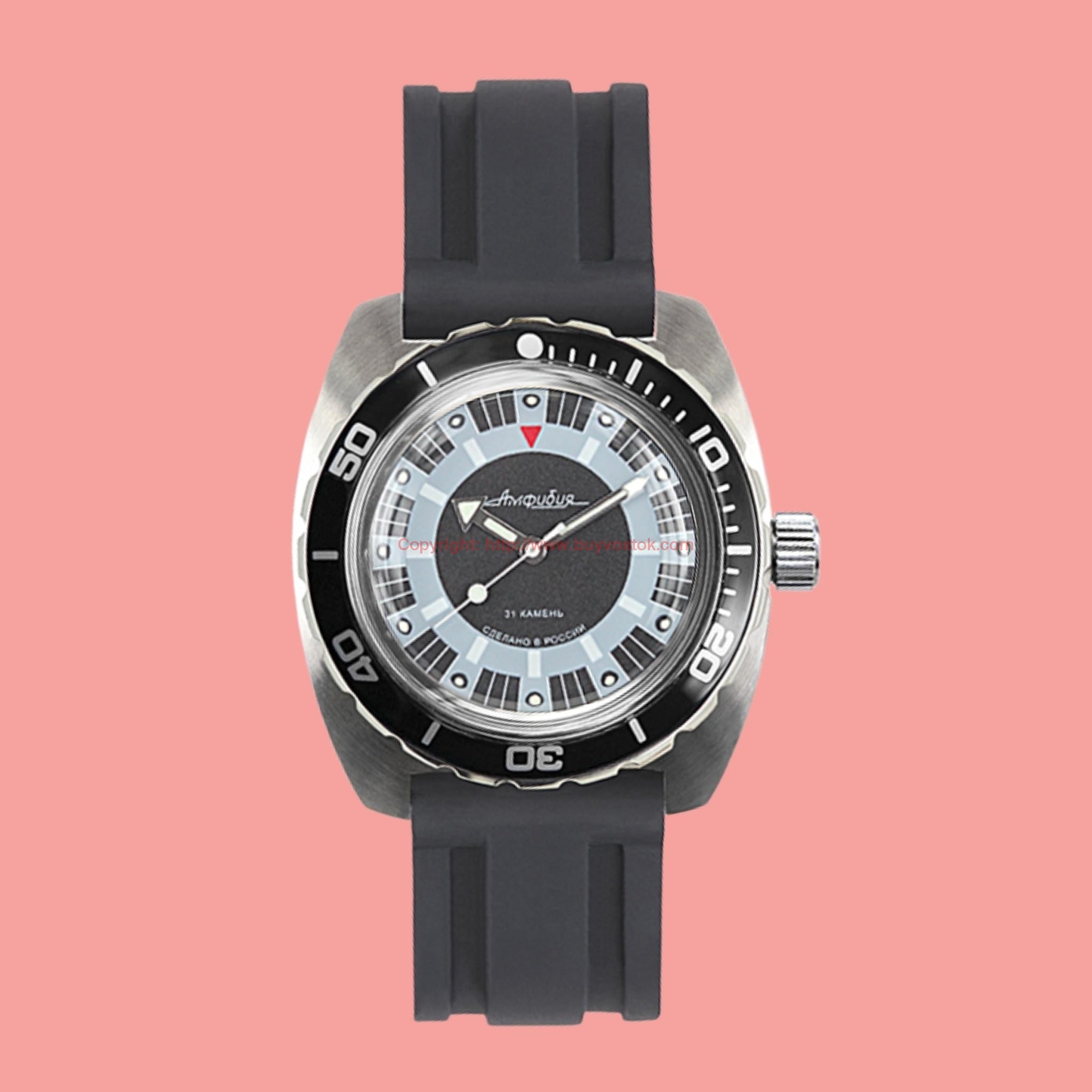 Vostok Amphibian Classic 170927 with Auto-Self Winding