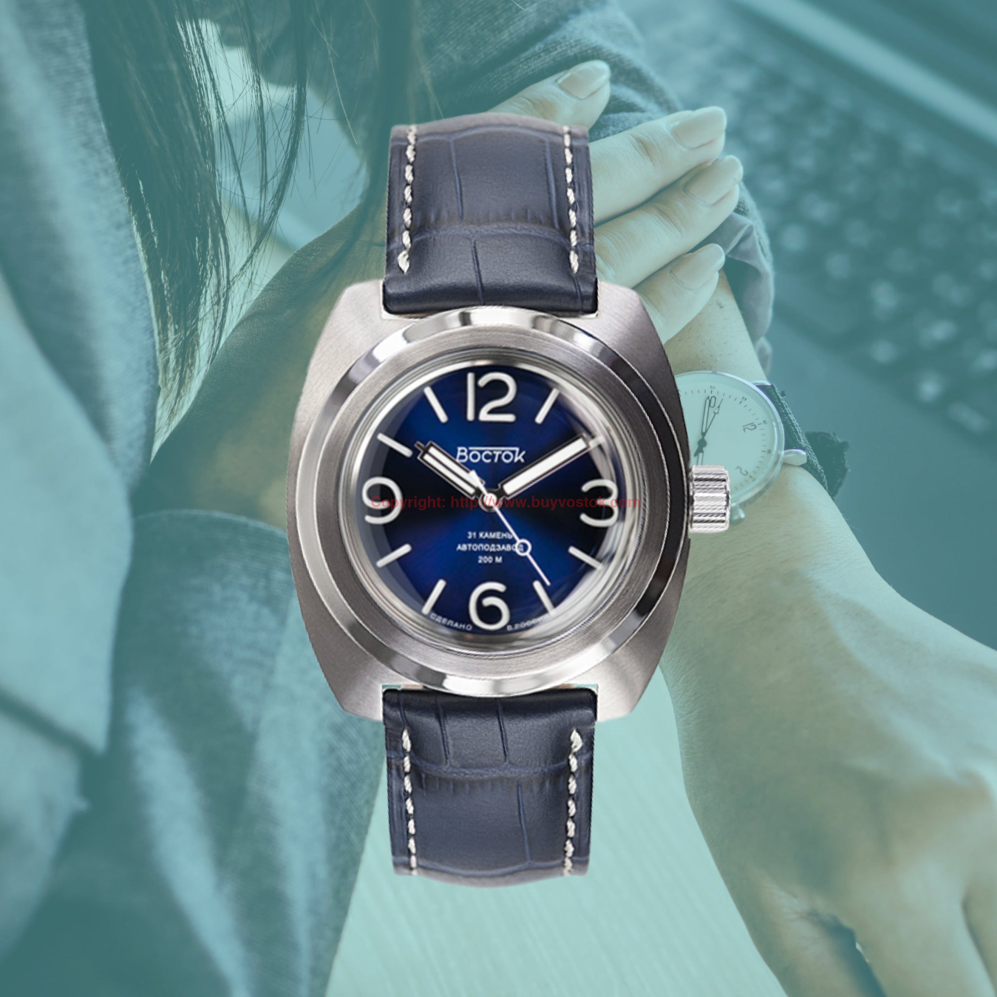 Vostok Amphibian Classic 170962 with Auto-Self Winding