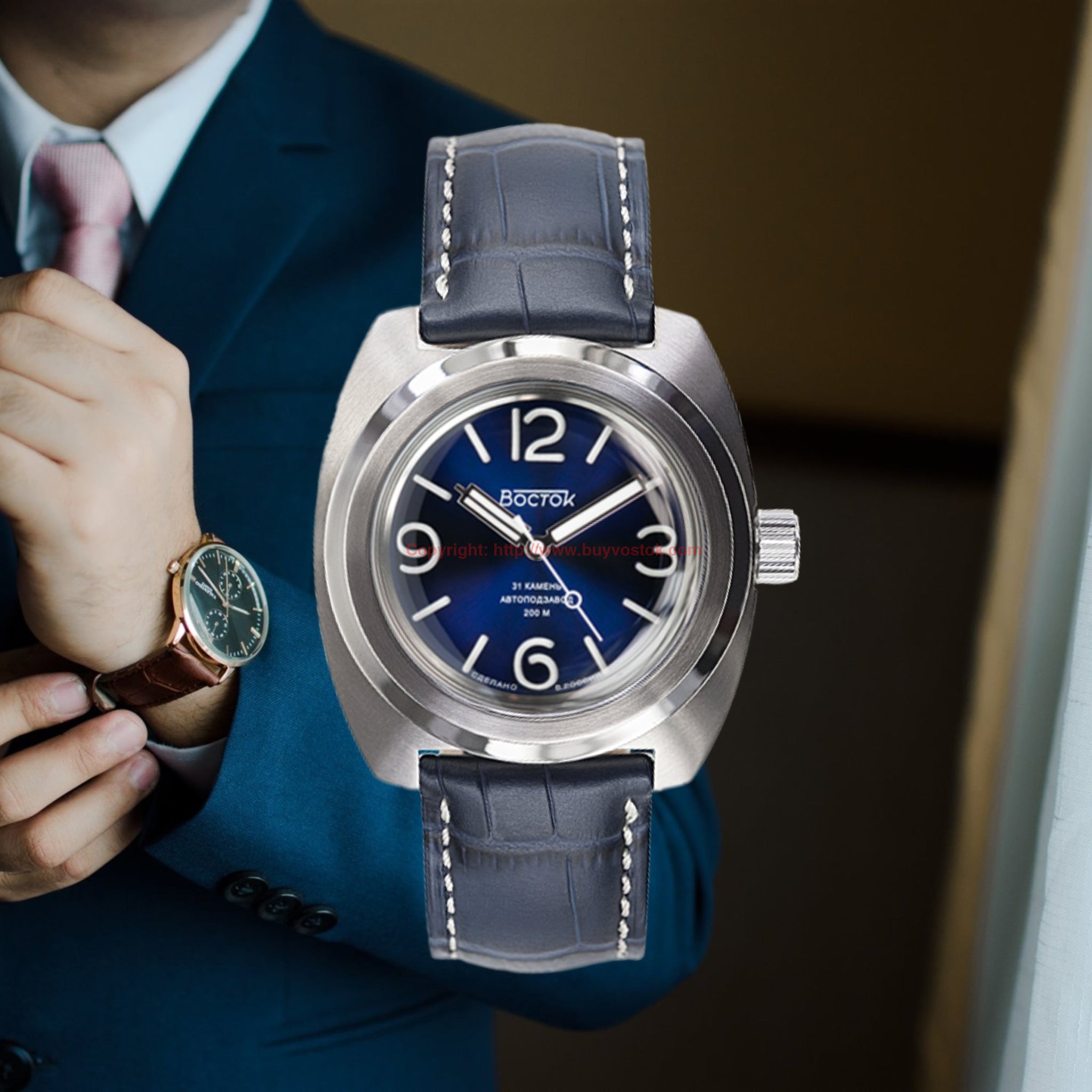 Vostok Amphibian Classic 170962 with Auto-Self Winding