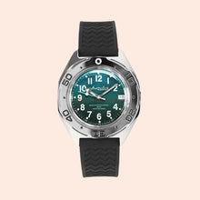 Load image into Gallery viewer, Vostok Amphibian Classic 67067B With Auto-Self Winding + Polyurethane Strap Watches