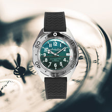 Load image into Gallery viewer, Vostok Amphibian Classic 67067B With Auto-Self Winding + Polyurethane Strap Watches