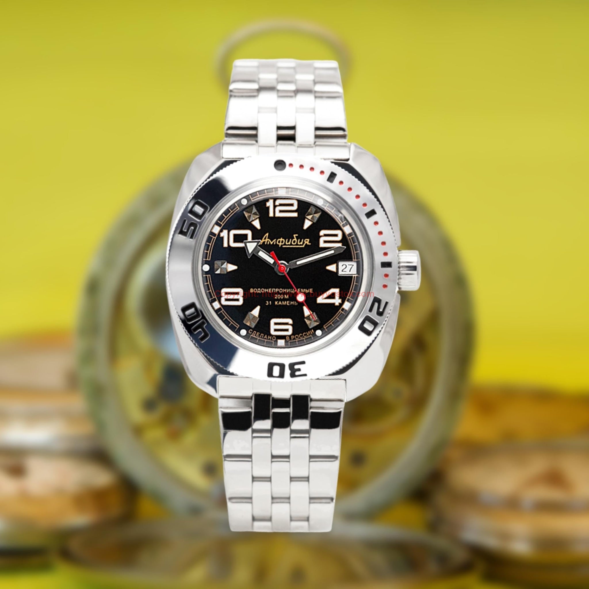 Vostok Amphibian Classic 710335 with Auto-Self Winding
