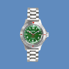 Load image into Gallery viewer, Vostok Amphibian Classic 74093B Mount Elbrus With Auto-Self Winding Watches