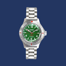 Load image into Gallery viewer, Vostok Amphibian Classic 74093B Mount Elbrus With Auto-Self Winding Watches
