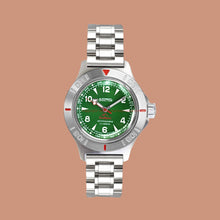 Load image into Gallery viewer, Vostok Amphibian Classic 74093B Mount Elbrus With Auto-Self Winding Watches
