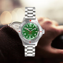 Load image into Gallery viewer, Vostok Amphibian Classic 74093B Mount Elbrus With Auto-Self Winding Watches