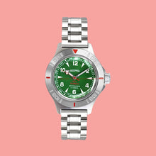 Load image into Gallery viewer, Vostok Amphibian Classic 74093B Mount Elbrus With Auto-Self Winding Watches