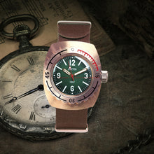 Load image into Gallery viewer, Vostok Amphibian Classic 90808B 1967 Bronze With Auto-Self Winding Watches
