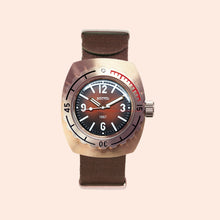 Load image into Gallery viewer, Vostok Amphibian Classic 90818B 1967 Bronze With Auto-Self Winding Watches
