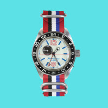 Load image into Gallery viewer, Vostok Komandirskie 03098A With Auto-Self Winding Full Lume + Nylon (Zulu) Strap Watches