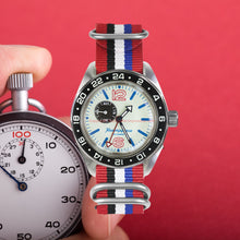 Load image into Gallery viewer, Vostok Komandirskie 03098A With Auto-Self Winding Full Lume + Nylon (Zulu) Strap Watches
