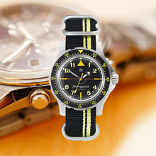 Load image into Gallery viewer, Vostok Komandirskie 18020A With Auto-Self Winding + Nylon (Zulu) Strap Watches

