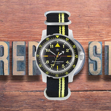 Load image into Gallery viewer, Vostok Komandirskie 18020A With Auto-Self Winding + Nylon (Zulu) Strap Watches
