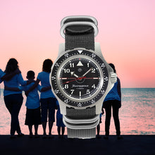 Load image into Gallery viewer, Vostok Komandirskie 18022A With Auto-Self Winding Nylon (Zulu) Strap Watches
